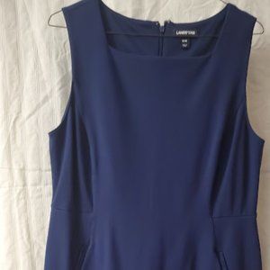 NWOT Land's End Ponte Knit Sheath Dress